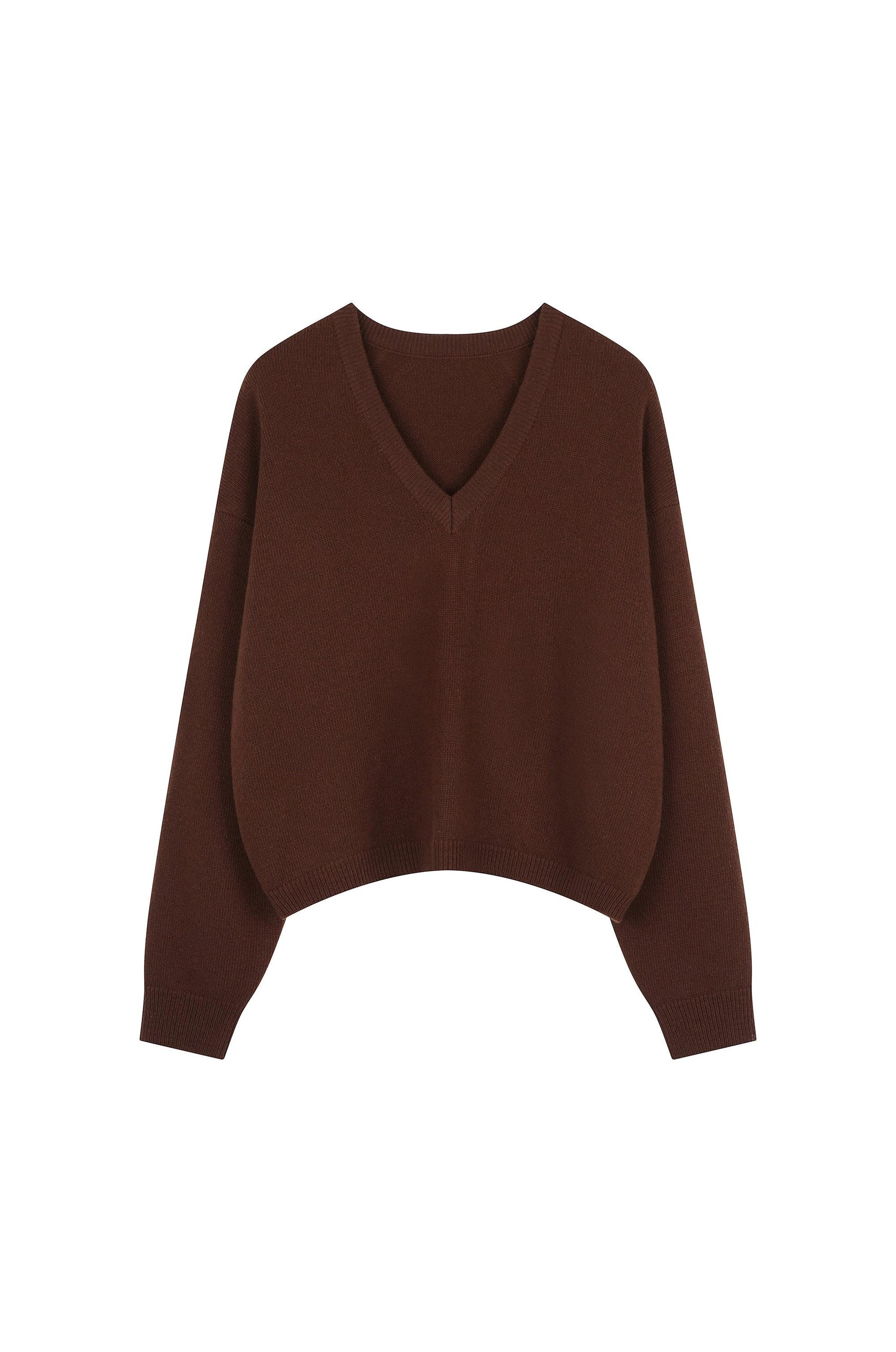 V Neck Knitted Top