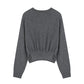 V Neck Knitted Top