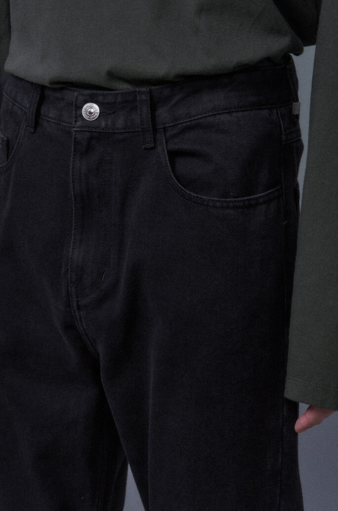 Straight Denim Pants
