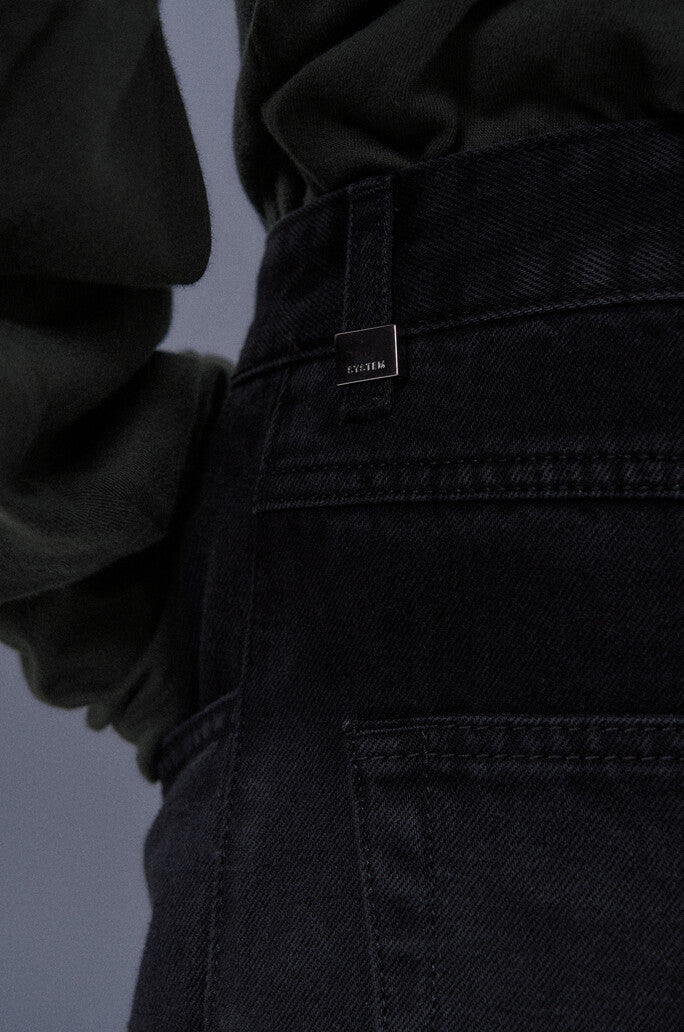 Straight Denim Pants