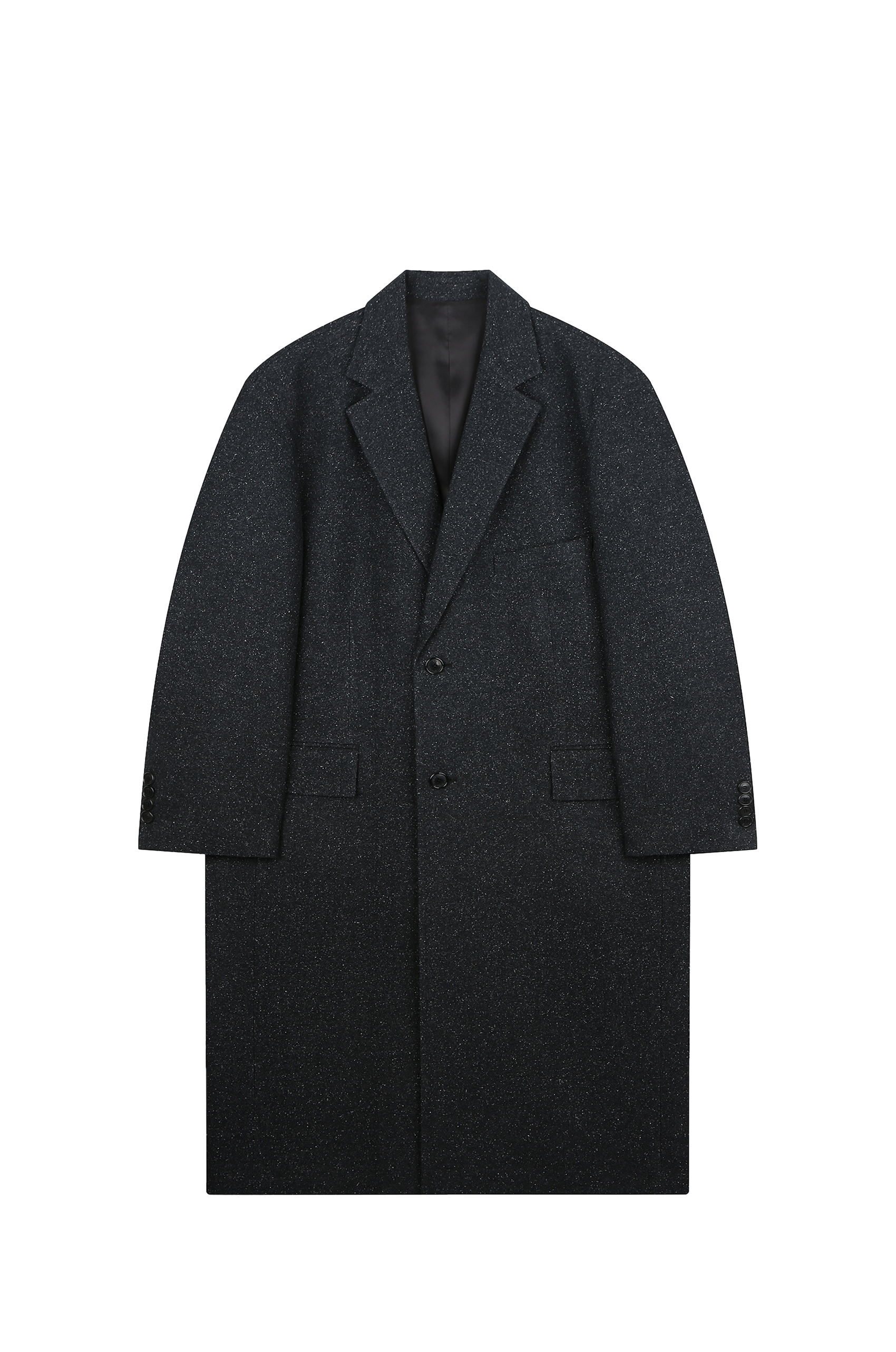 Notched Lapel Single Coat