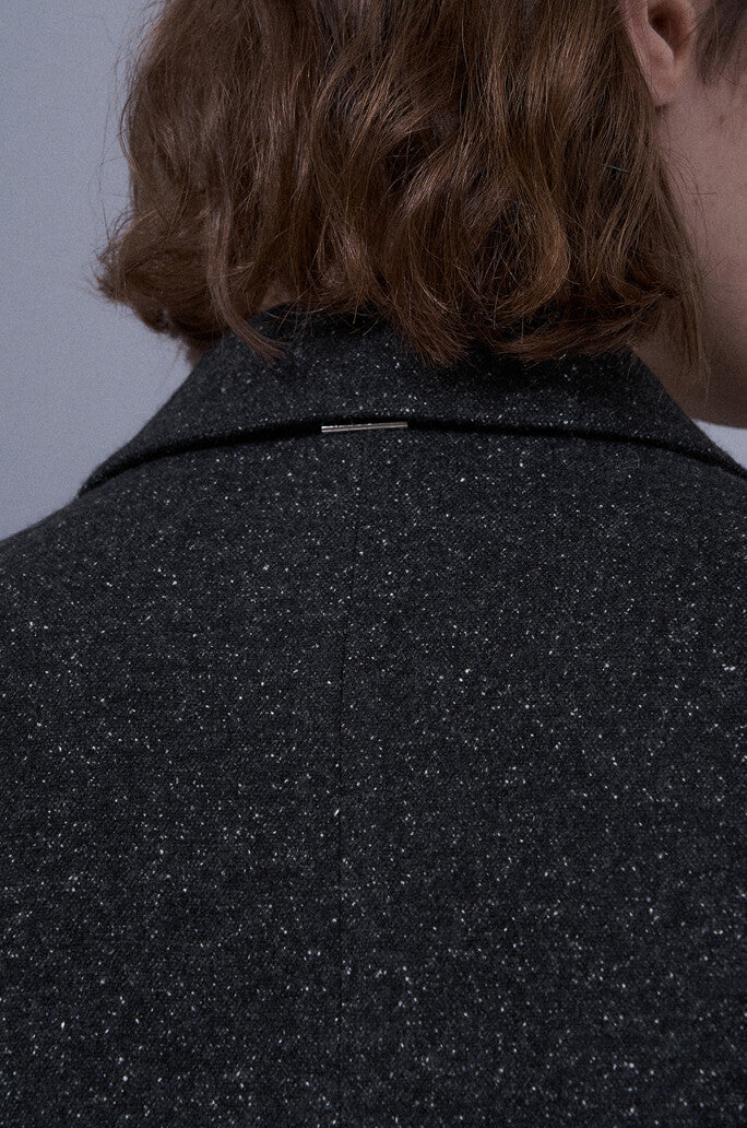 Notched Lapel Single Coat