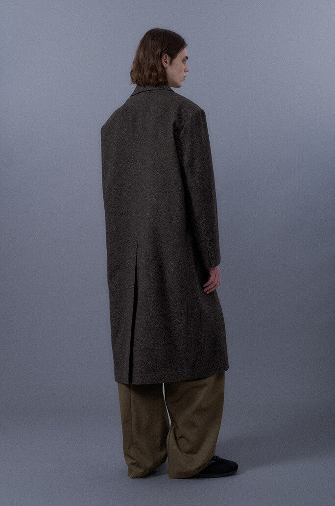 Notched Lapel Single Coat