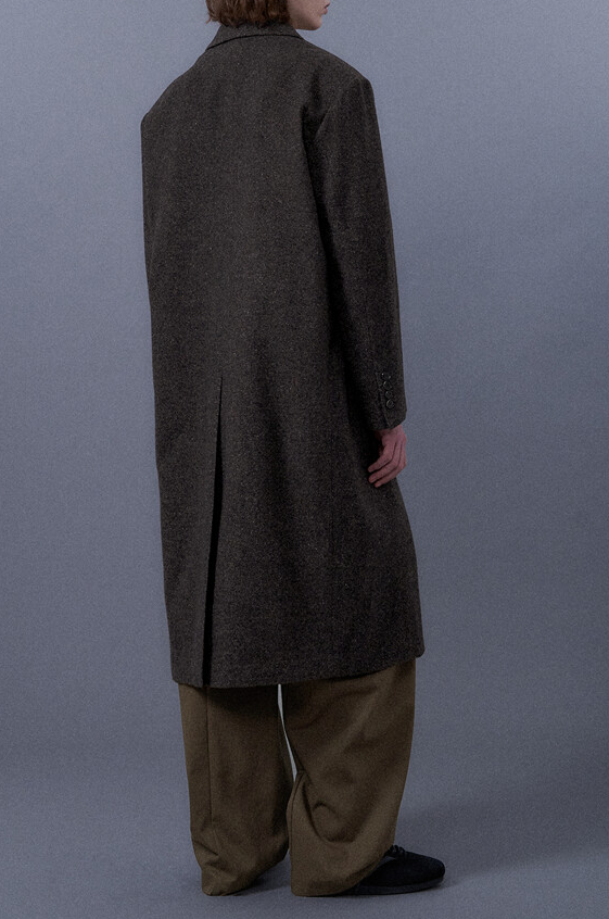 Notched Lapel Single Coat