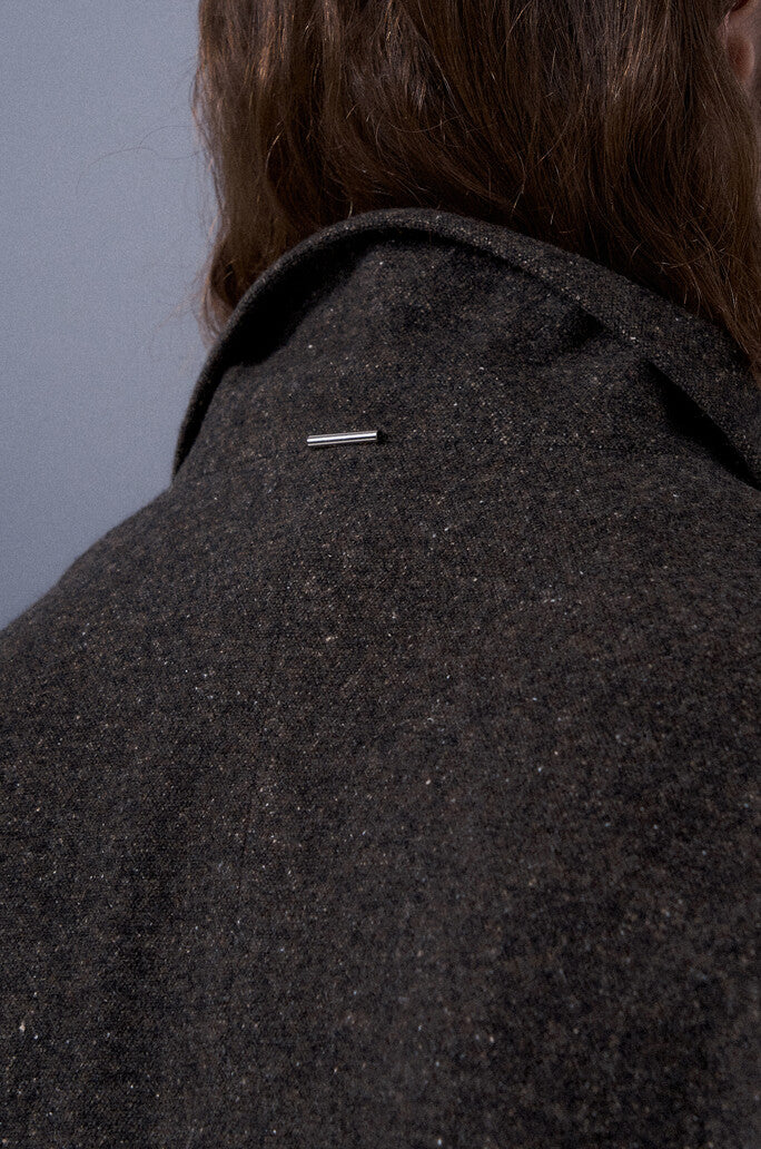 Notched Lapel Single Coat