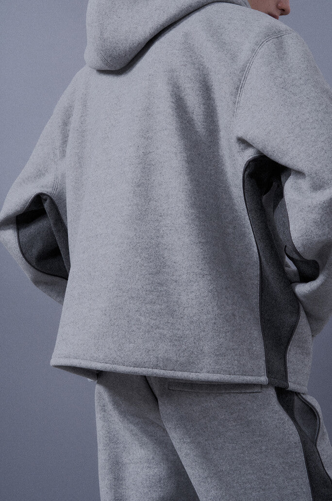 Wool Color Blocked Jumper