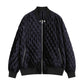Velvet Quilted Blouson