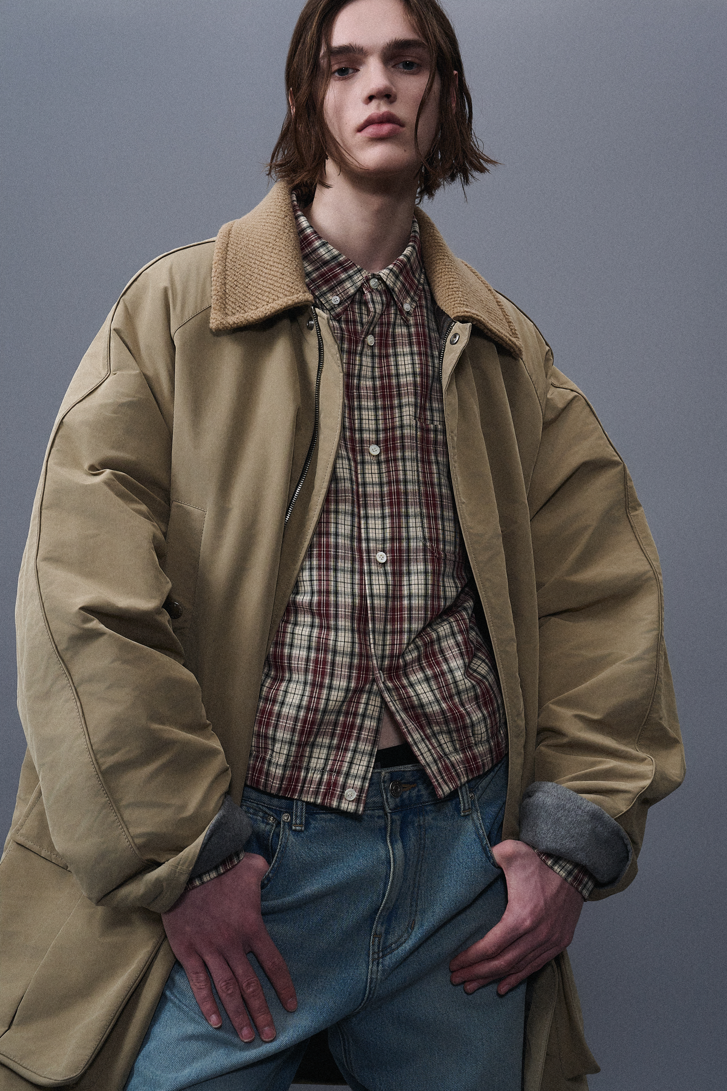Oversize Waxed Jacket