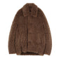 Round Fake Fur Jacket