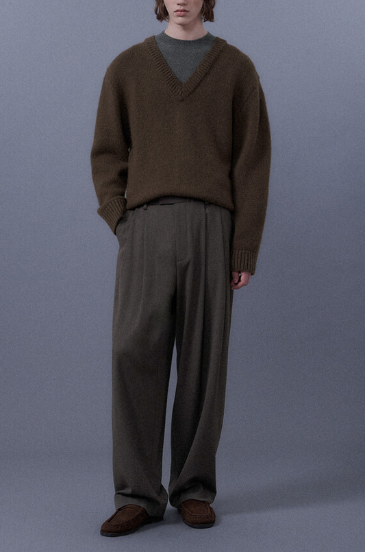 Two Tuck Wide Pants