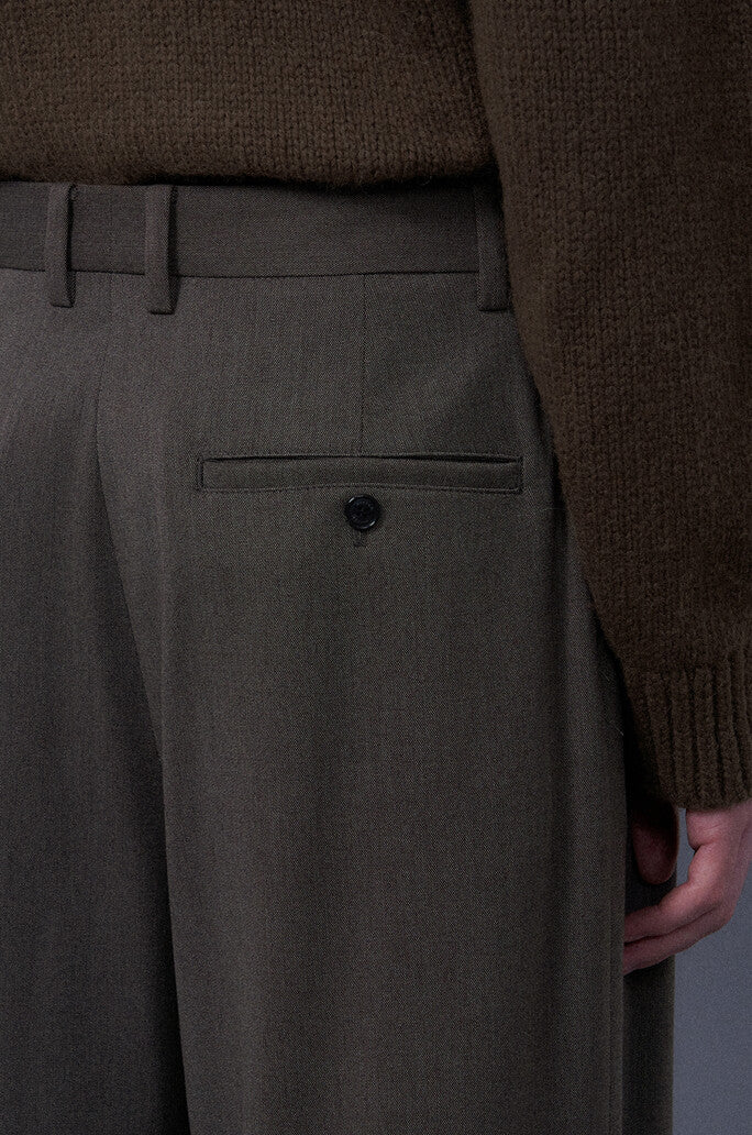 Two Tuck Wide Pants – System