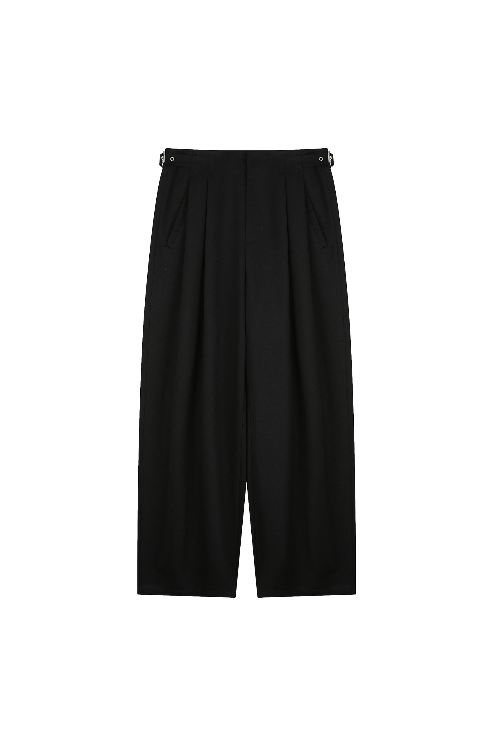 Two Tuck Cotton Pants