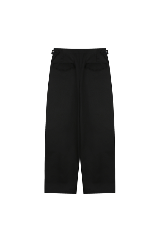 Two Tuck Cotton Pants
