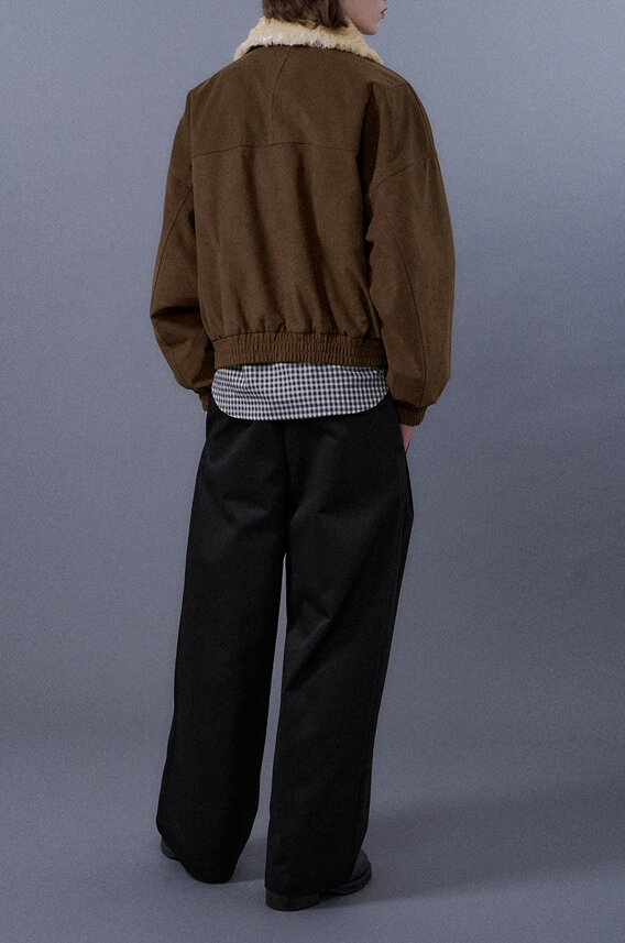 Two Tuck Cotton Pants