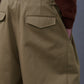 Two Tuck Cotton Pants