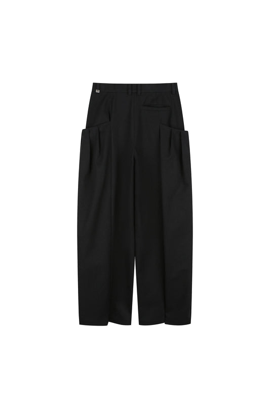 Multiple Tucked Pants