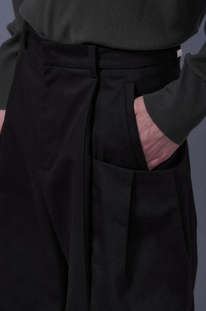 Multiple Tucked Pants