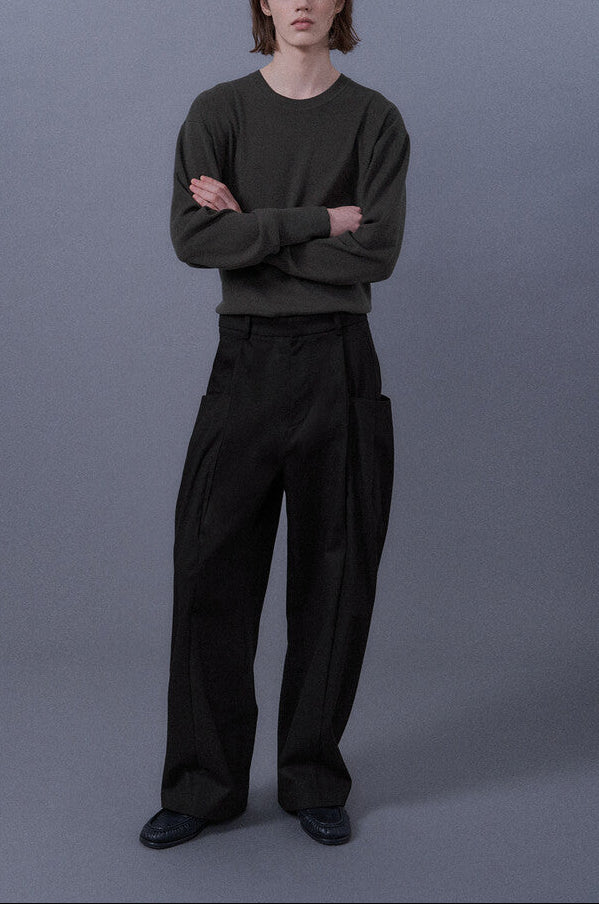 Multiple Tucked Pants