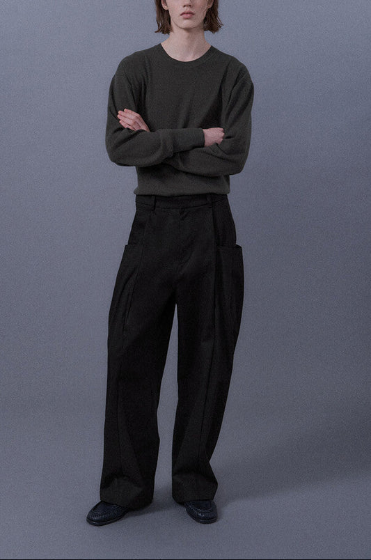 Multiple Tucked Pants