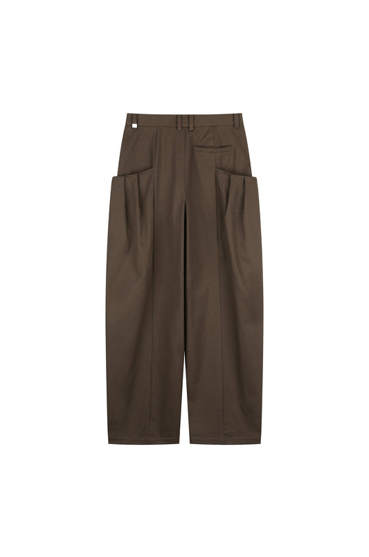 Multiple Tucked Pants