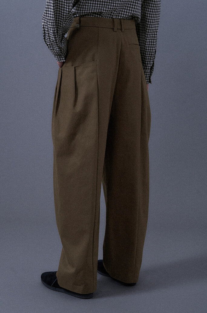 Multiple Tucked Pants
