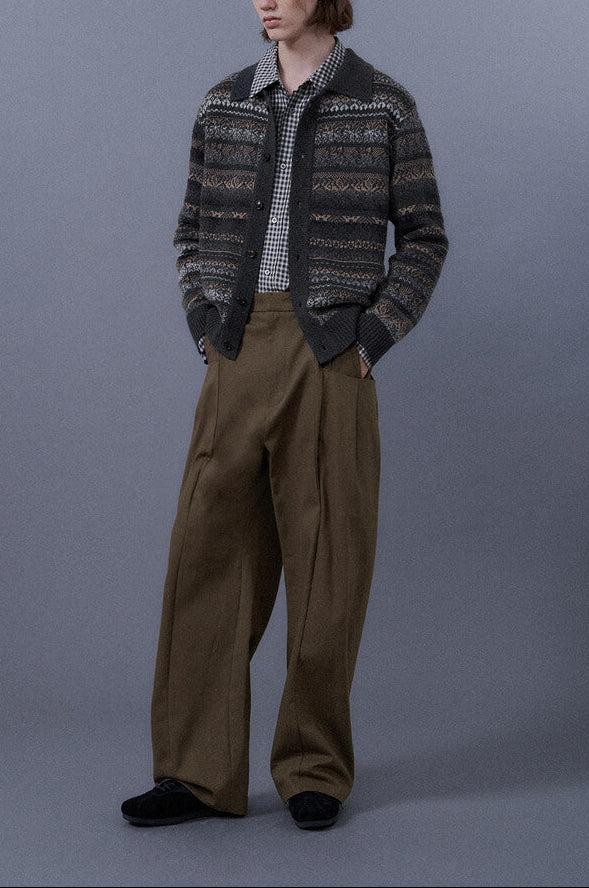 Multiple Tucked Pants