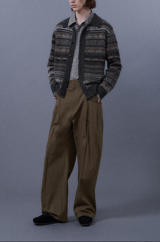 Multiple Tucked Pants