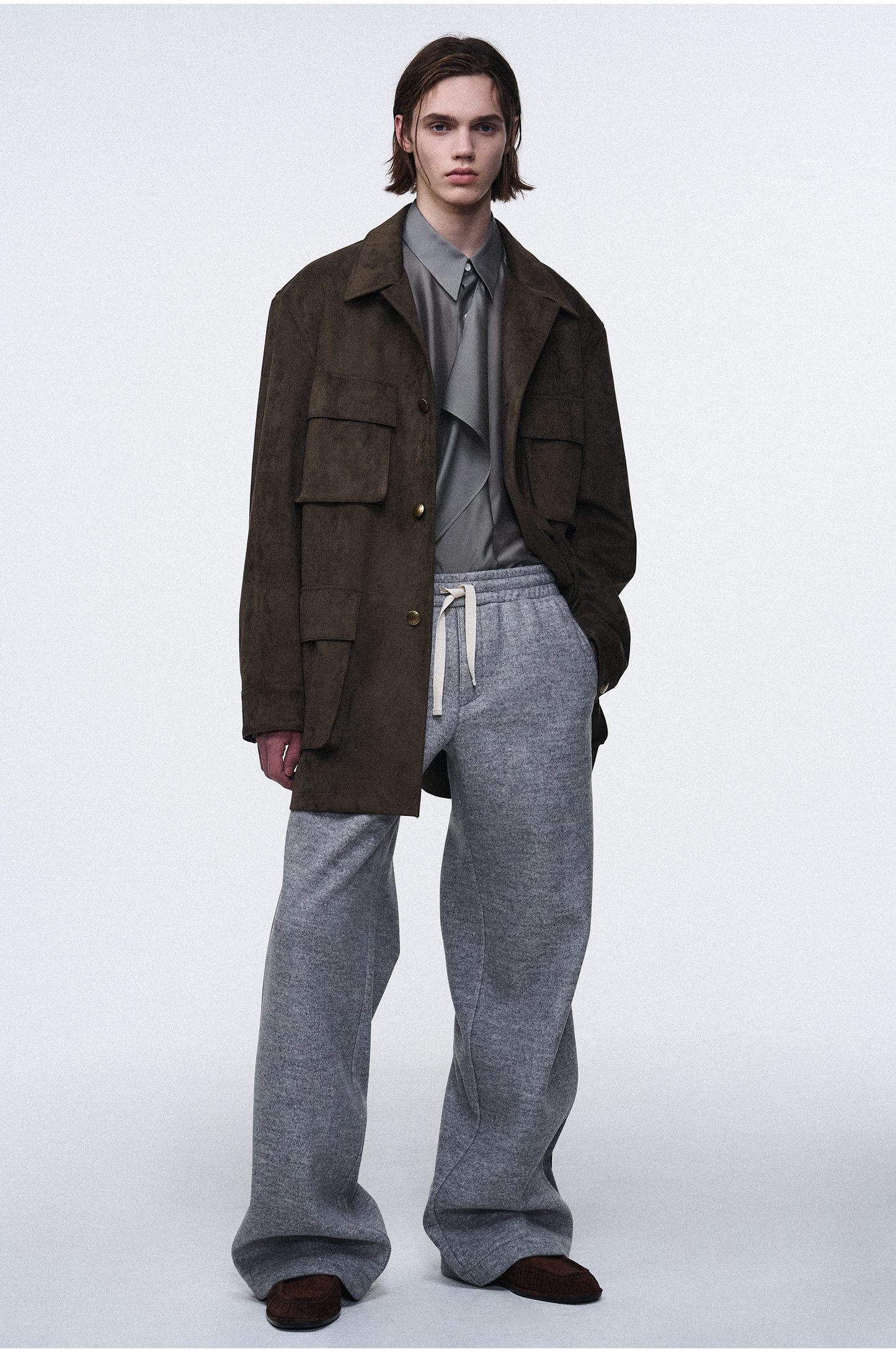 Wool Track Pants