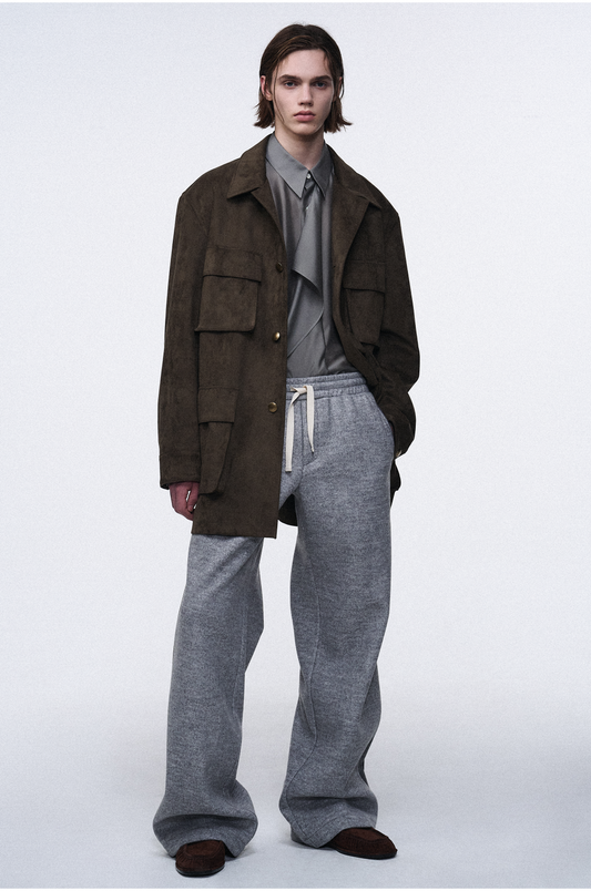 Wool Track Pants