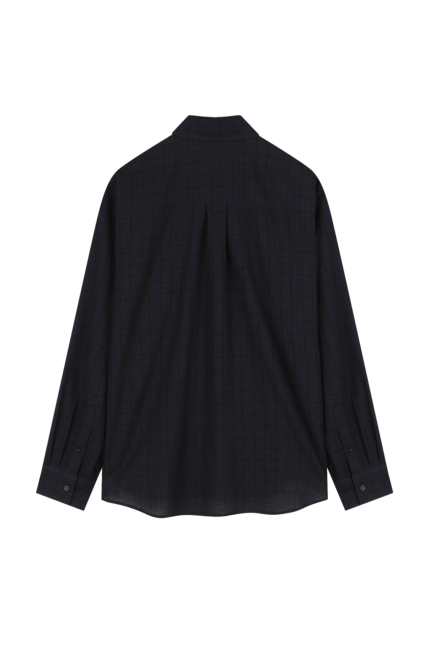 Navy Check Shirt