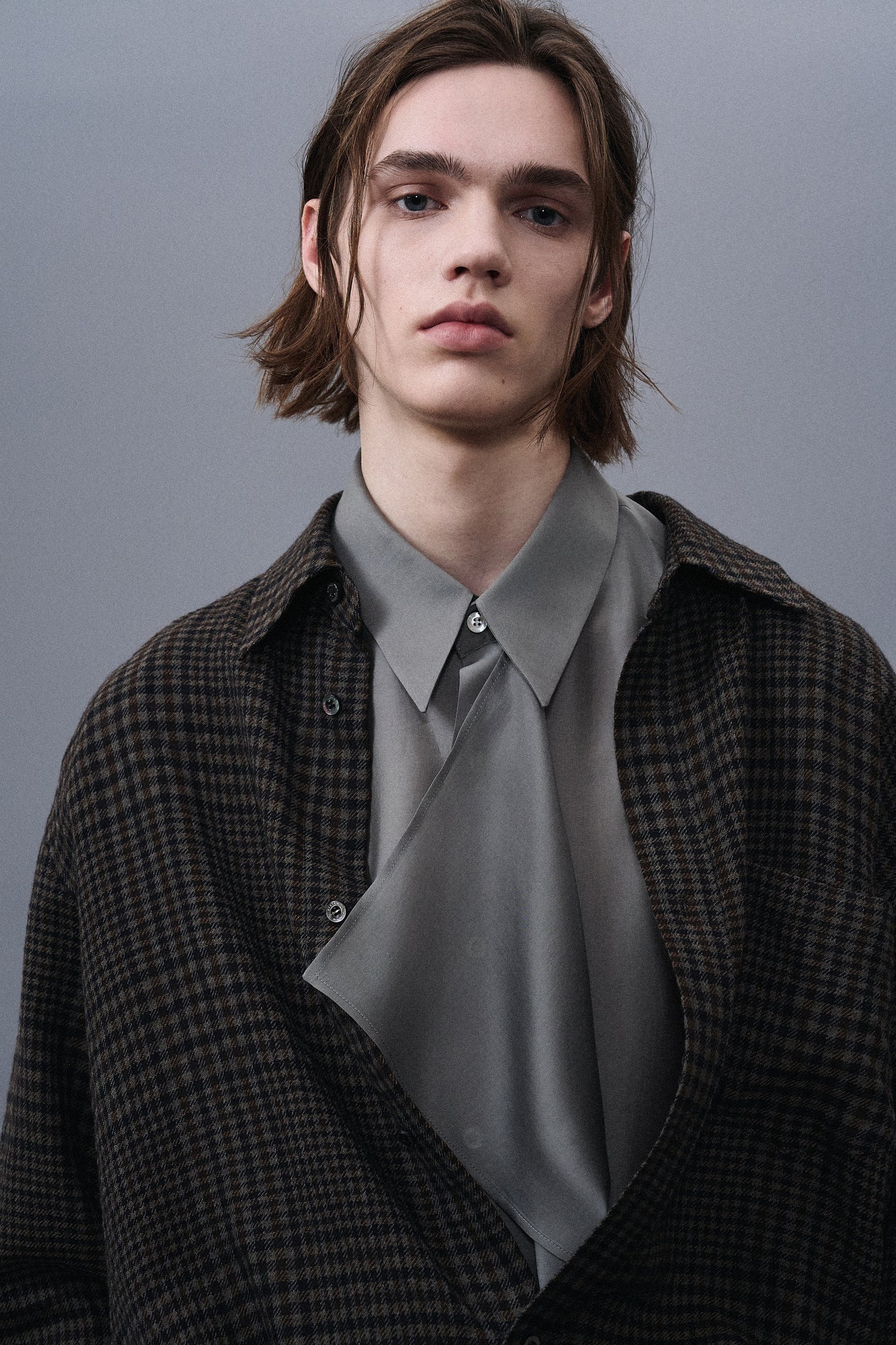 Khaki Check Shirt