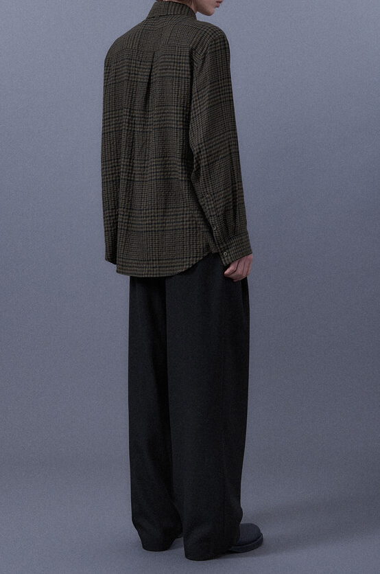 Khaki Check Shirt