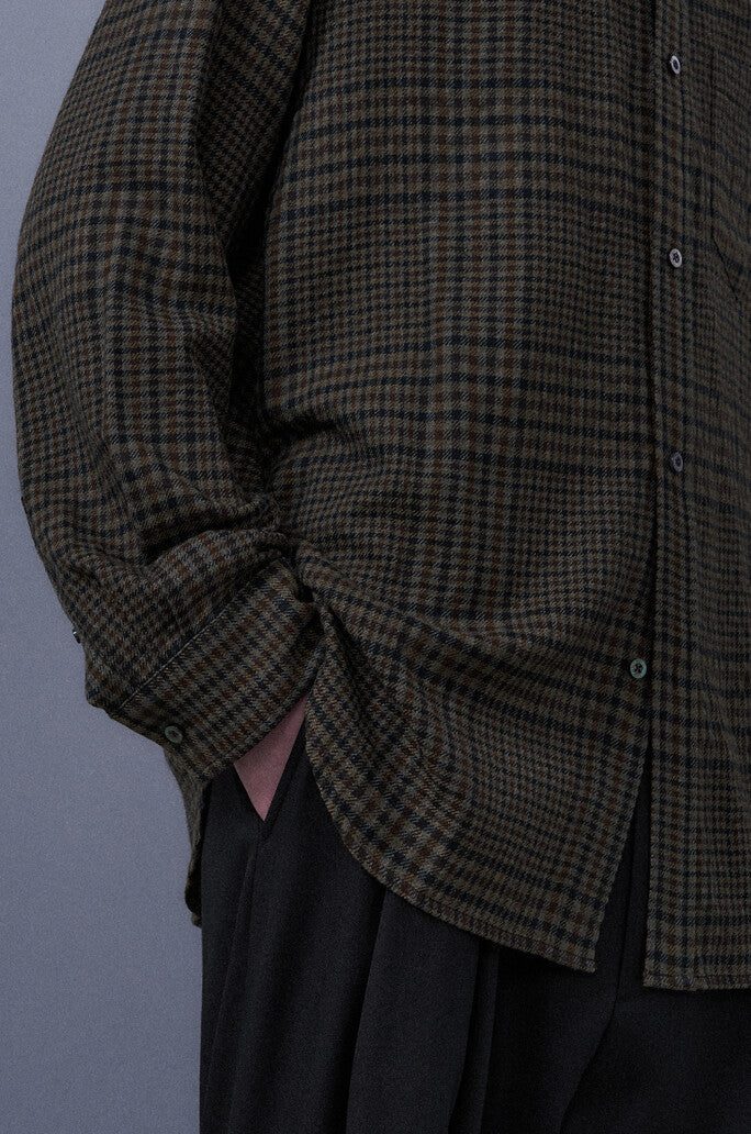 Khaki Check Shirt