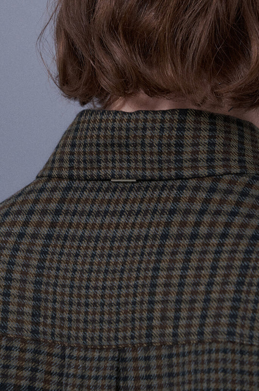 Khaki Check Shirt