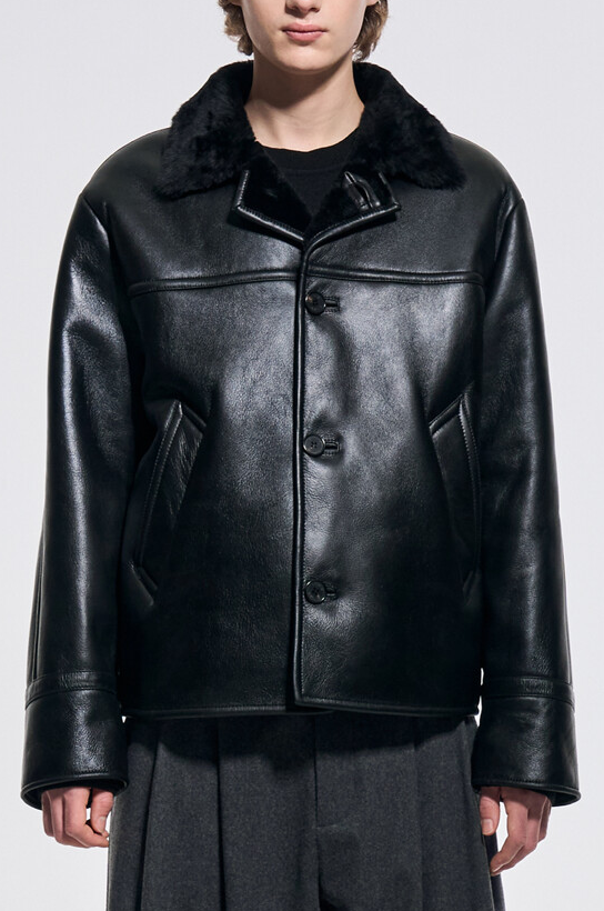 Shearling Leather Jacket