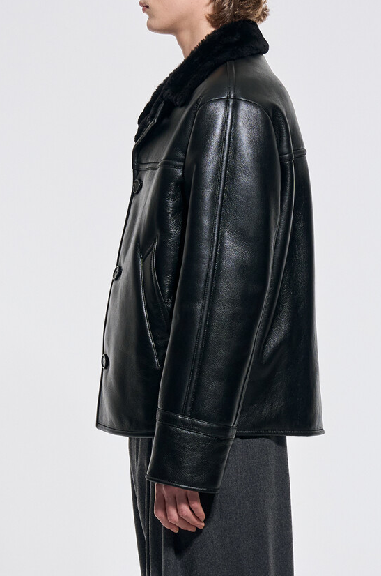Shearling Leather Jacket