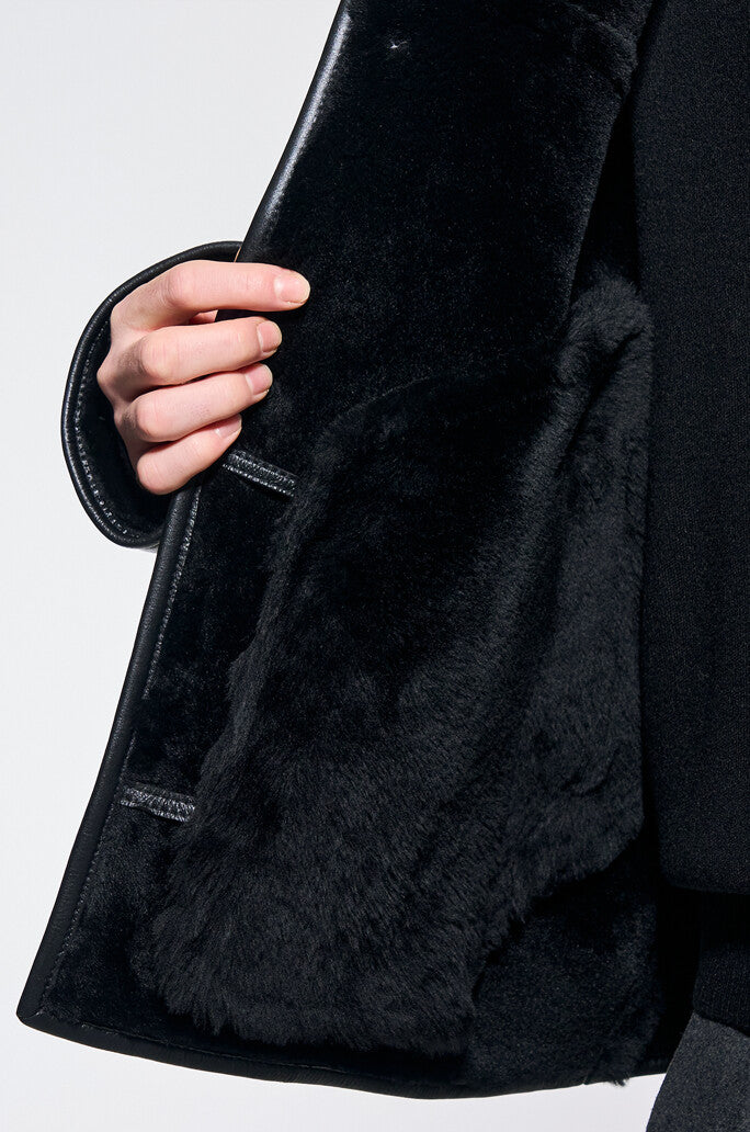 Shearling Leather Jacket