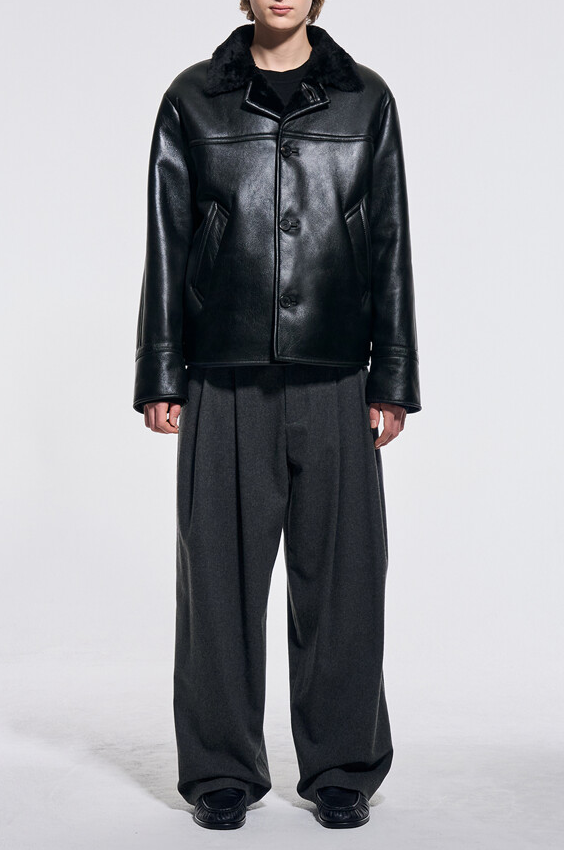 Shearling Leather Jacket