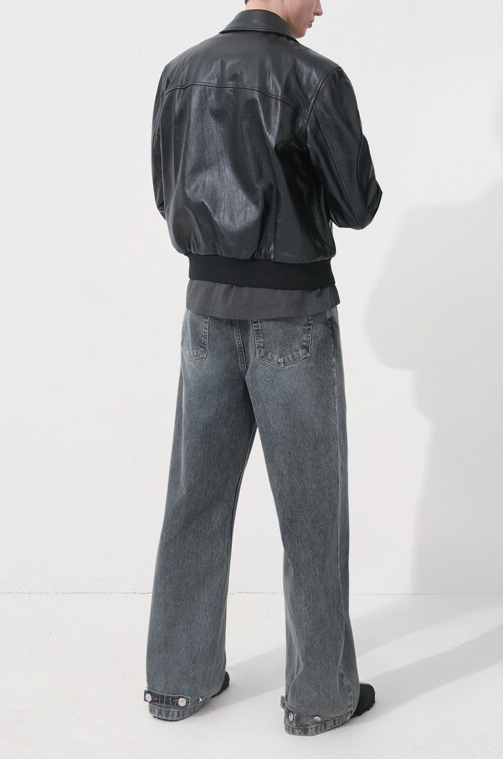 Genuine Leather Jumper