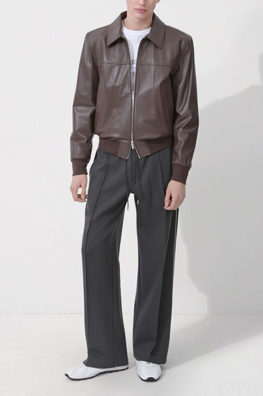 Genuine Leather Jumper