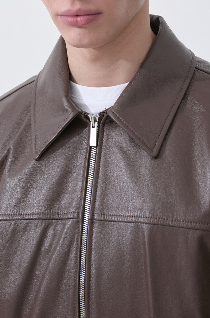 Genuine Leather Jumper