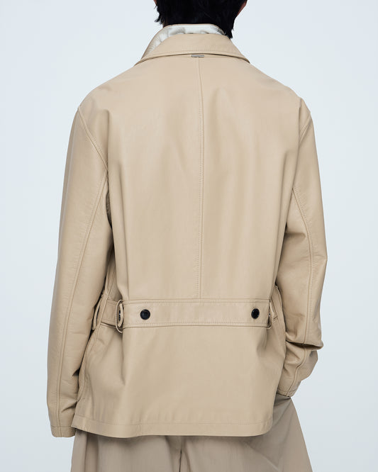 Single Leather Jacket