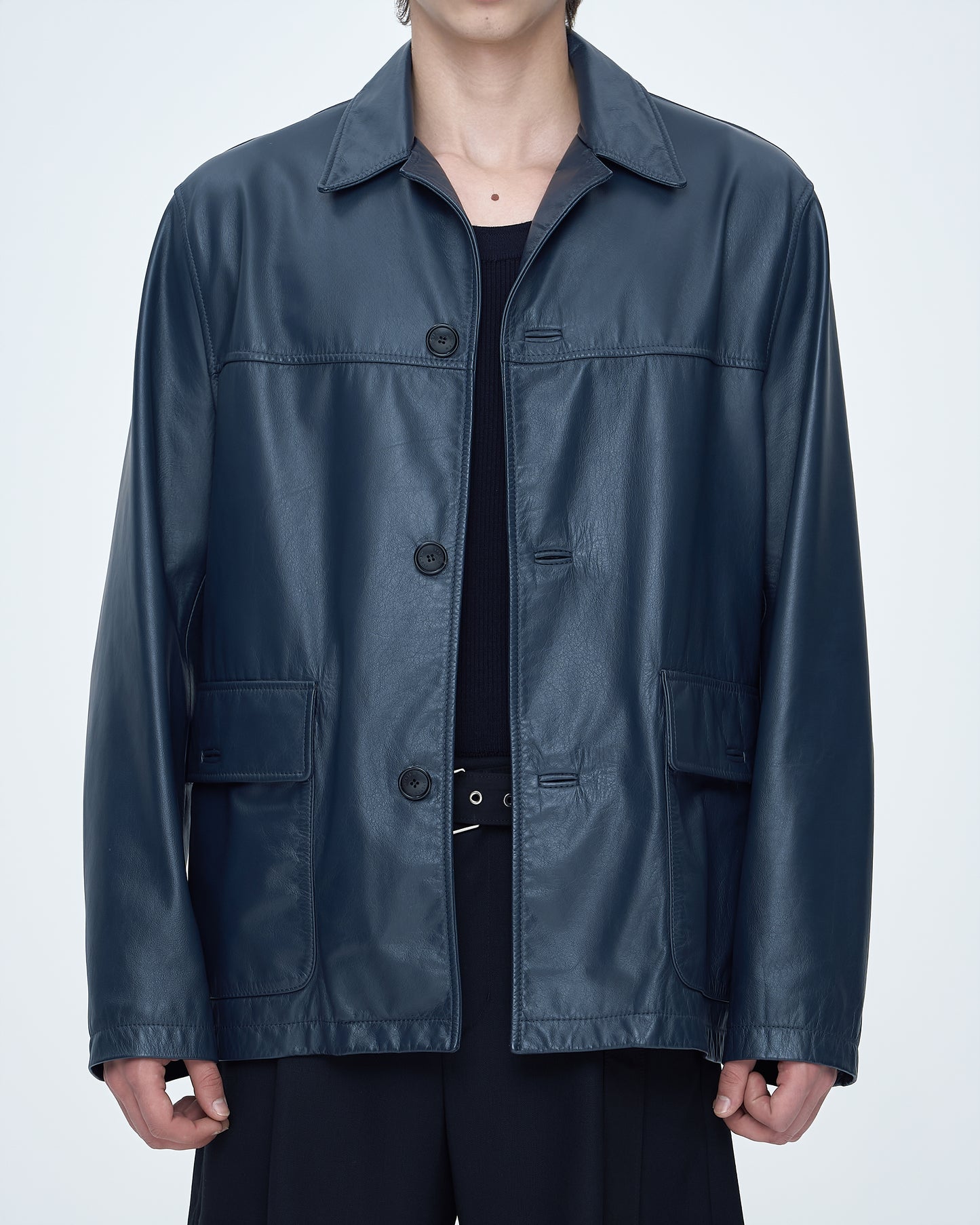 Single Leather Jacket