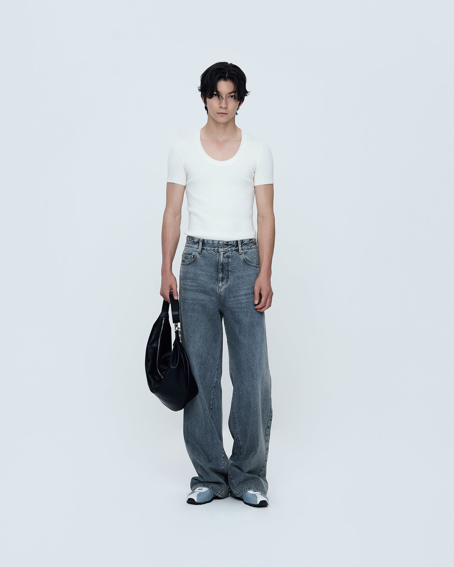 Adjustable Wide Jeans