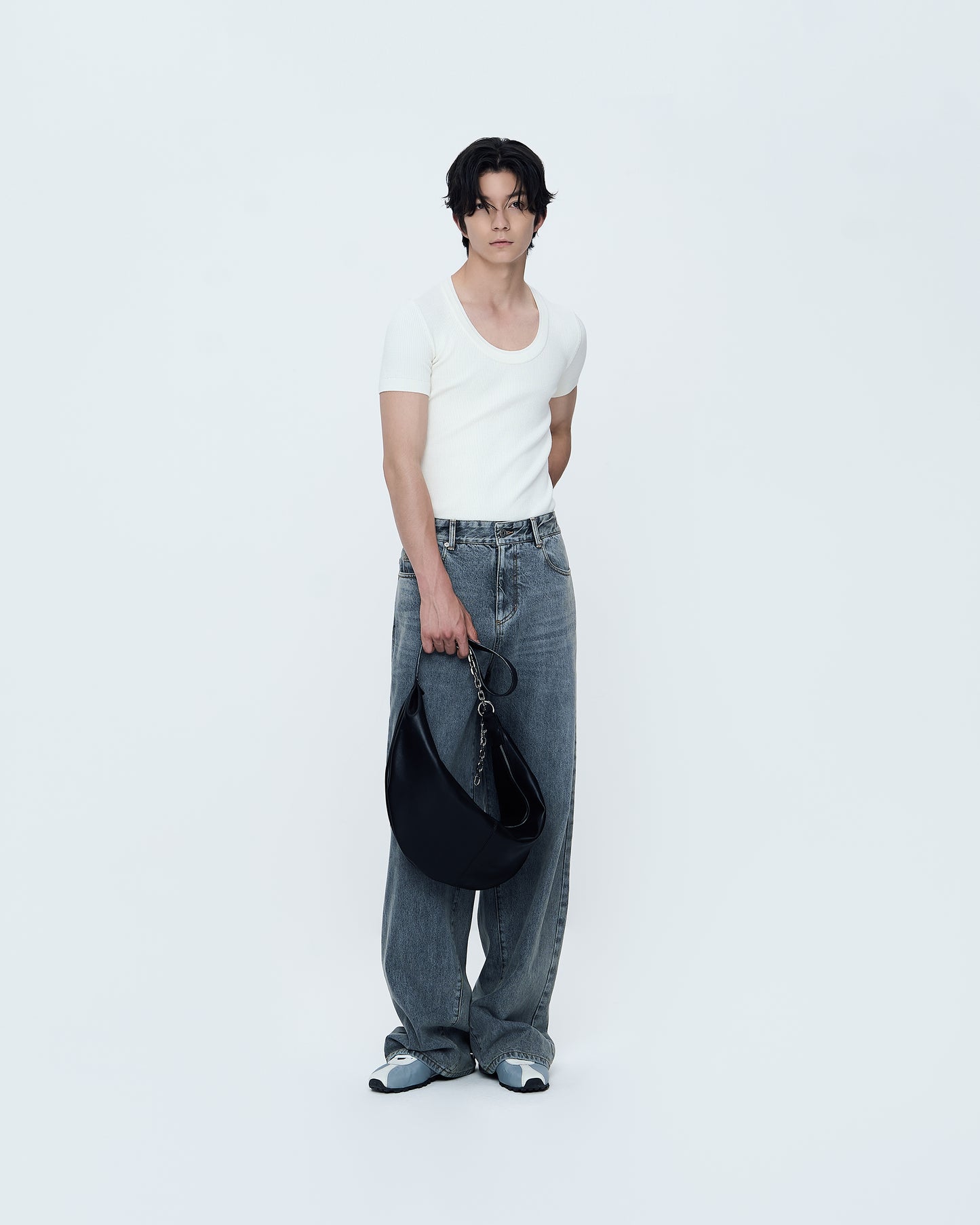 Adjustable Wide Jeans