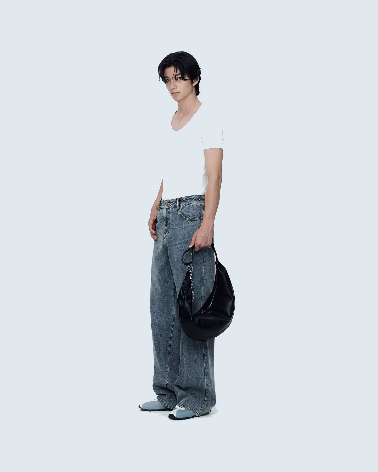 Adjustable Wide Jeans