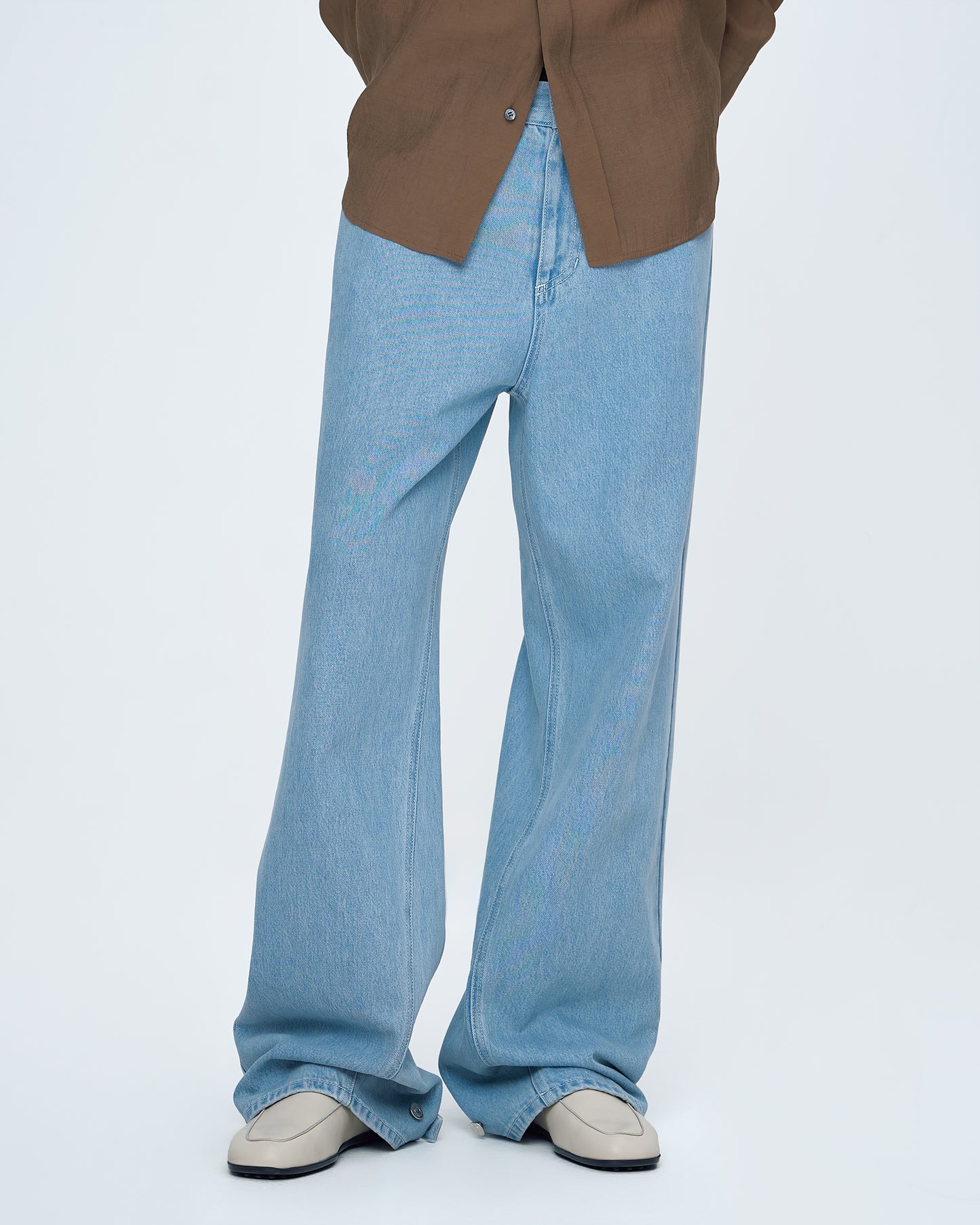 Adjustable Wide Jeans