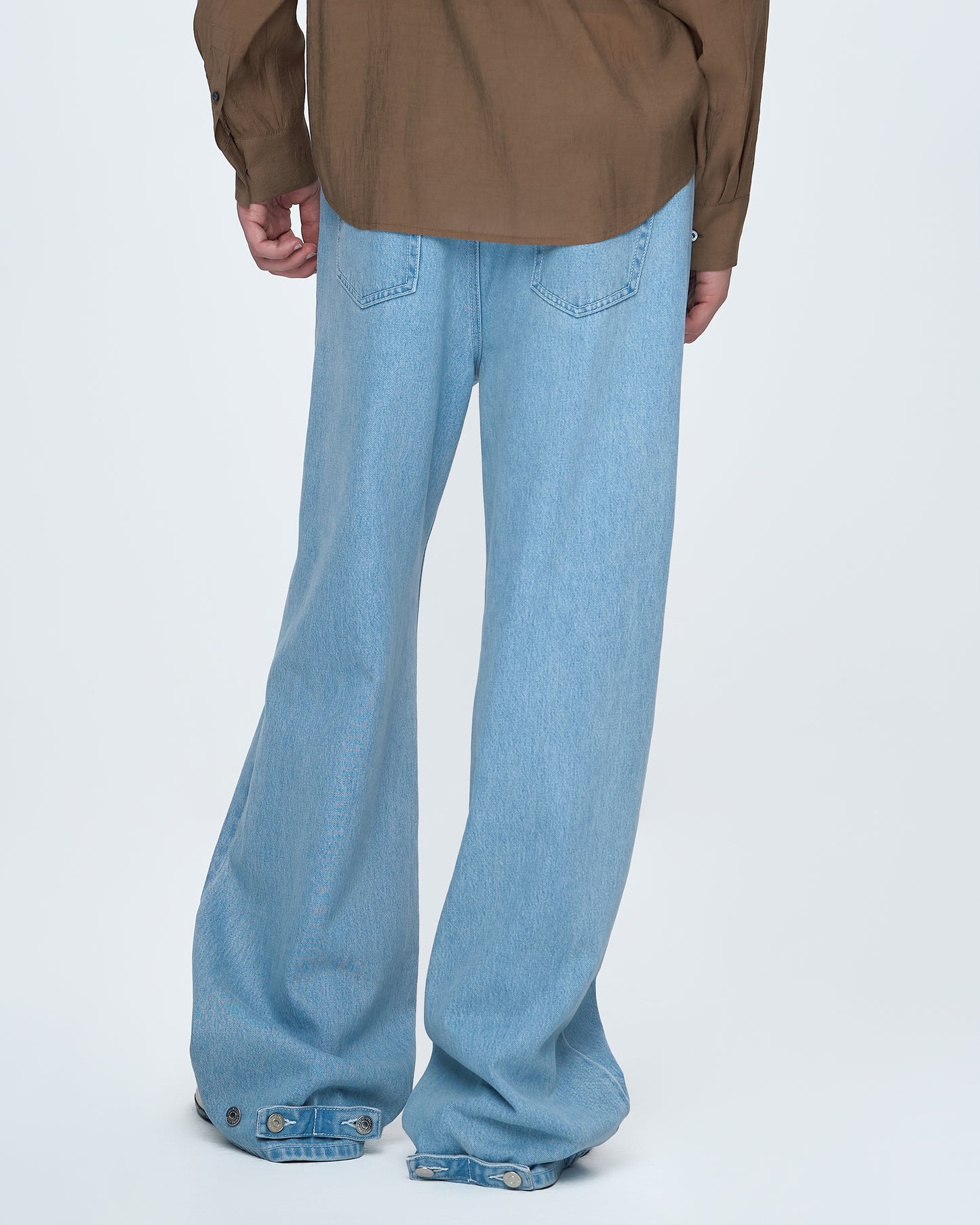 Adjustable Wide Jeans