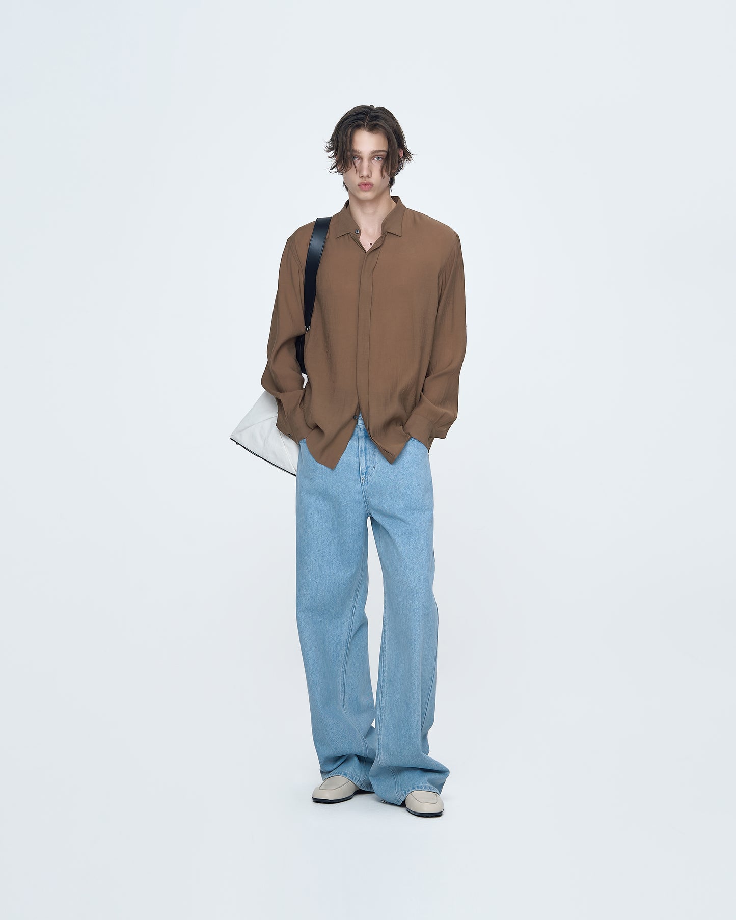 Adjustable Wide Jeans
