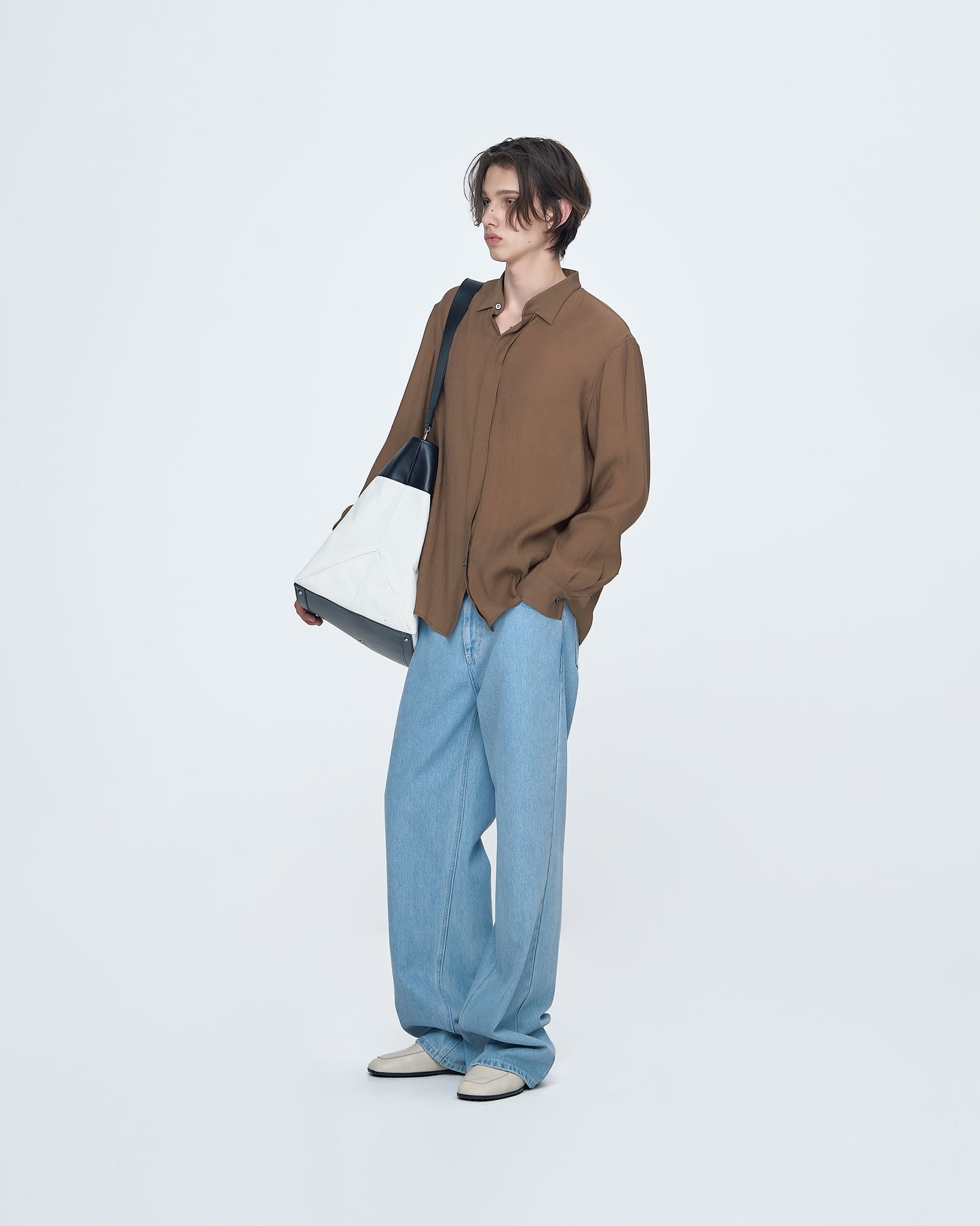 Adjustable Wide Jeans